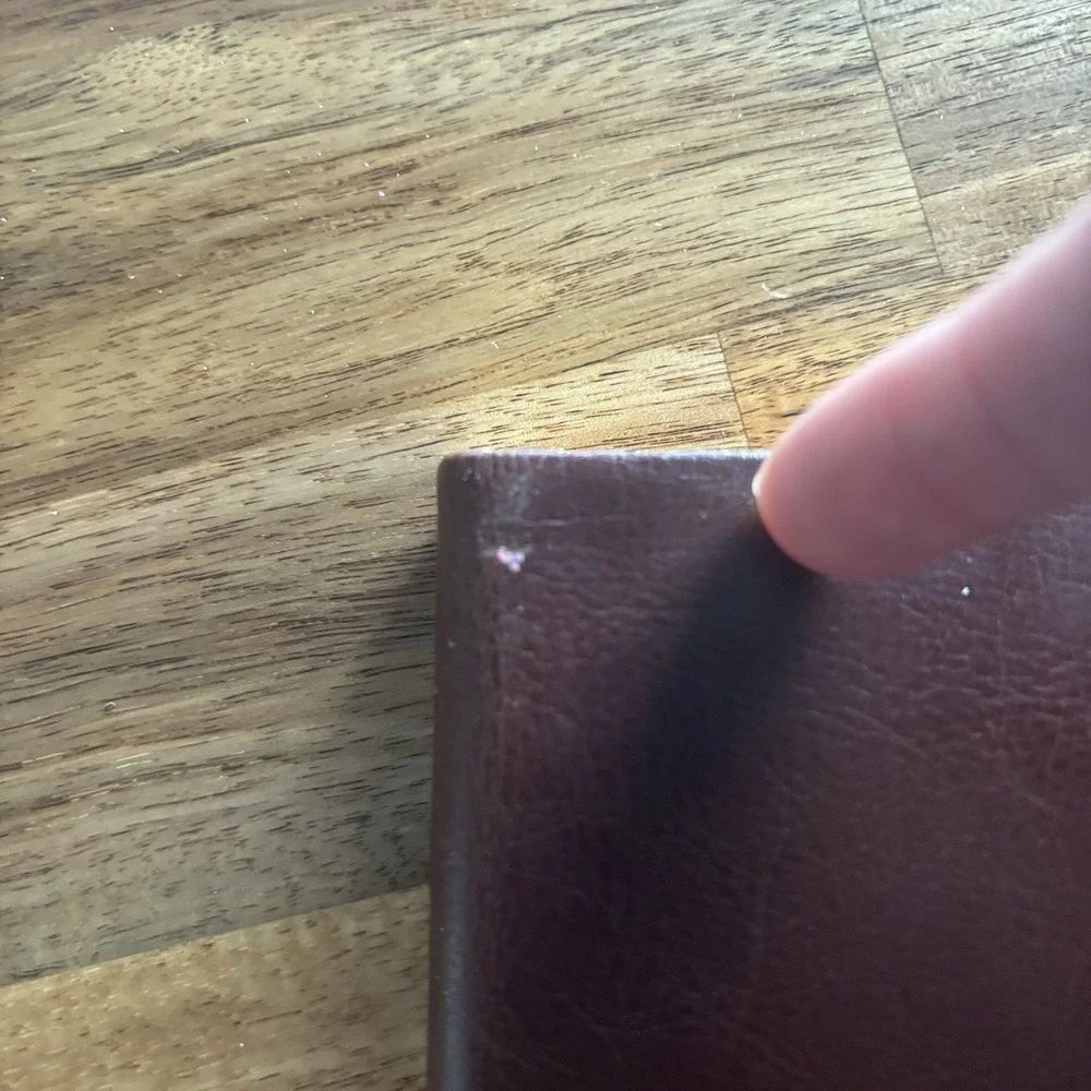 Cavallini & Co. Brown Leather Journal  MADE IN ITALY - BROKEN STRAP- AS IS